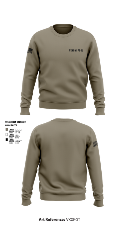 Venom Pool 58495757 Crew Neck Sweatshirt - 3