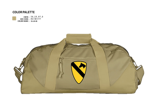 Duffle Bag, 1st Cav, Army, Teamtime, Team time, sublimation, custom sports apparel, team uniforms, spirit wear, spiritwear, sports uniforms, custom shirts, team store, custom team store, fundraiser sports, apparel fundraiser