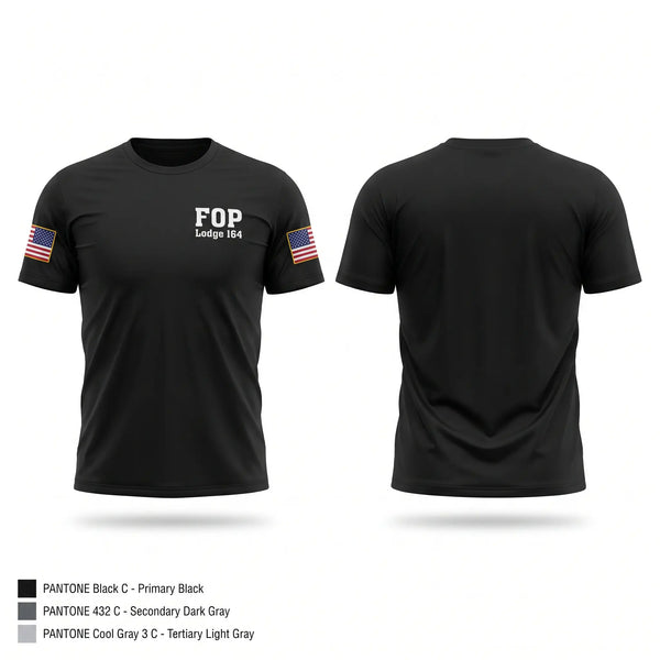 Short Sleeve Performance Shirt, FOP Lodge 164, Police, Teamtime, Team time, sublimation, custom sports apparel, team uniforms, spirit wear, spiritwear, sports uniforms, custom shirts, team store, custom team store, fundraiser sports, apparel fundraiser