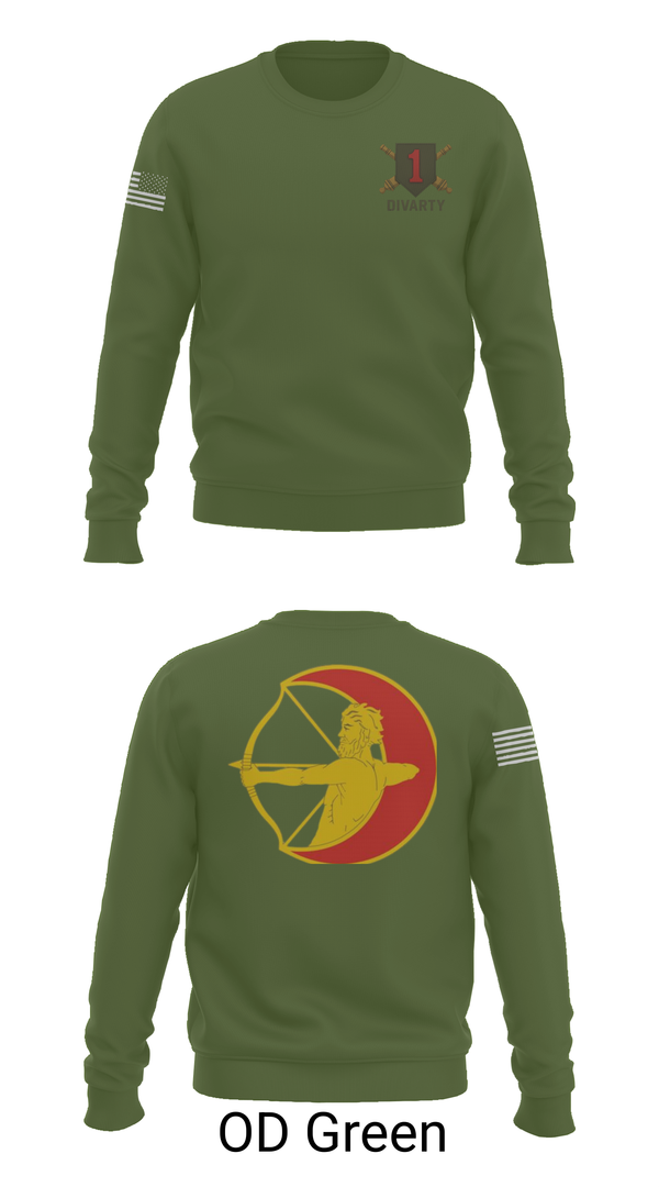 Crew Neck Sweatshirt, 1ID DIVARTY, , Teamtime, Team time, sublimation, custom sports apparel, team uniforms, spirit wear, spiritwear, sports uniforms, custom shirts, team store, custom team store, fundraiser sports, apparel fundraiser