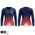 Central Illinois Patriots 15264542 Women's Long Sleeve V-neck Shirt - 1