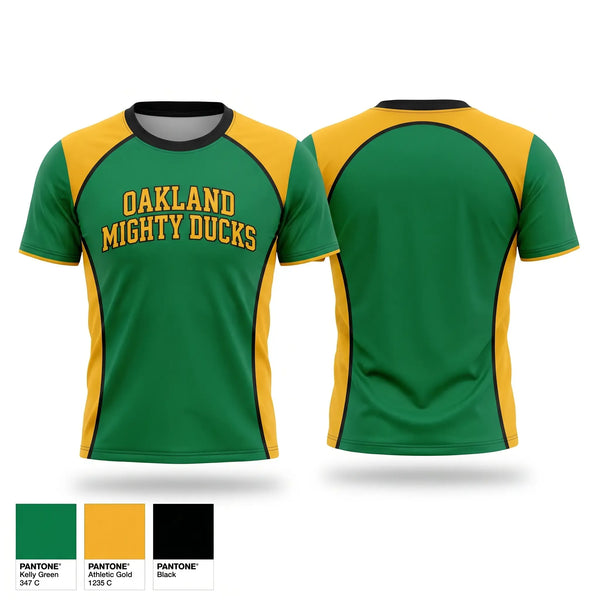 Short Sleeve Performance Shirt, Oakland Mighty Ducks, , Teamtime, Team time, sublimation, custom sports apparel, team uniforms, spirit wear, spiritwear, sports uniforms, custom shirts, team store, custom team store, fundraiser sports, apparel fundraiser