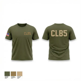 Old School Cotton Feel Shirt, CLB-5, Marines, Teamtime, Team time, sublimation, custom sports apparel, team uniforms, spirit wear, spiritwear, sports uniforms, custom shirts, team store, custom team store, fundraiser sports, apparel fundraiser