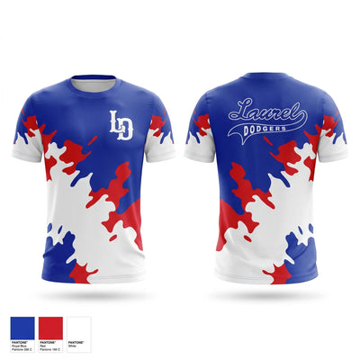 Laurel Dodgers 8264581 Short Sleeve Performance Shirt - 1