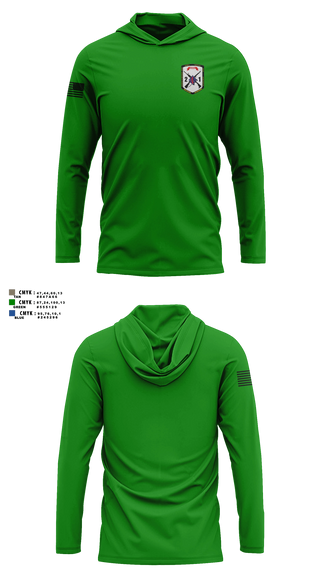 Long Sleeve hooded sunshirt, V 2/1 The Professionals, Marines, Teamtime, Team time, sublimation, custom sports apparel, team uniforms, spirit wear, spiritwear, sports uniforms, custom shirts, team store, custom team store, fundraiser sports, apparel fundraiser