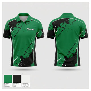Short Sleeve Performance Polo, Sharks, Men's Soccer, Teamtime, Team time, sublimation, custom sports apparel, team uniforms, spirit wear, spiritwear, sports uniforms, custom shirts, team store, custom team store, fundraiser sports, apparel fundraiser