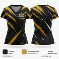 Force Cheer 38073465 Women's Short Sleeve V-neck Shirt - 1