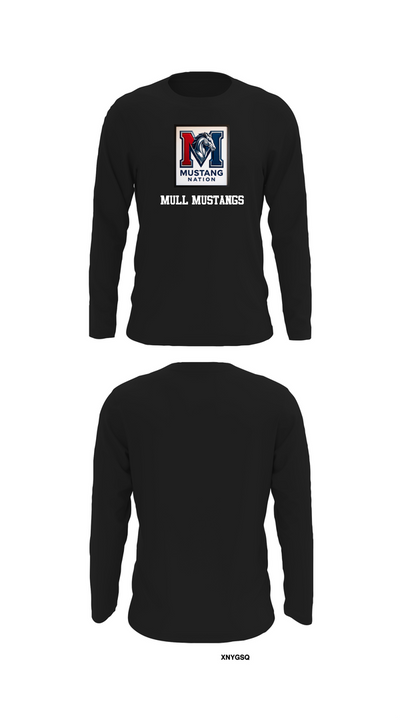 Mull Mustangs 47908731 Long Sleeve Performance Shirt 27