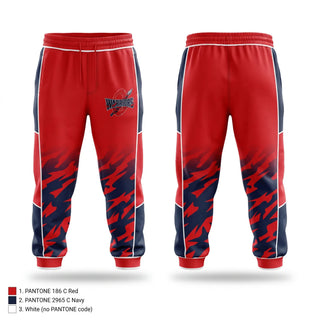 Sweatpants, Okeeheelee Warriors, Baseball, Teamtime, Team time, sublimation, custom sports apparel, team uniforms, spirit wear, spiritwear, sports uniforms, custom shirts, team store, custom team store, fundraiser sports, apparel fundraiser