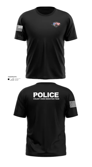 Short Sleeve Performance Shirt, D3 Violent Crimes Reduction Team, Police, Teamtime, Team time, sublimation, custom sports apparel, team uniforms, spirit wear, spiritwear, sports uniforms, custom shirts, team store, custom team store, fundraiser sports, apparel fundraiser