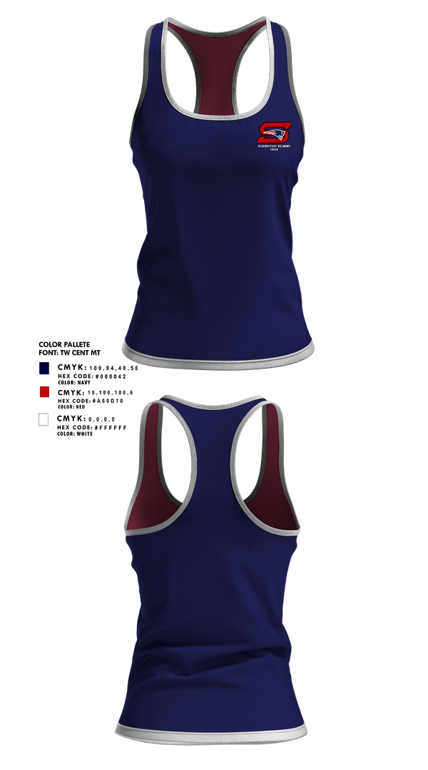 Tank Top, Schenectady Belmont Football & Cheer, , Teamtime, Team time, sublimation, custom sports apparel, team uniforms, spirit wear, spiritwear, sports uniforms, custom shirts, team store, custom team store, fundraiser sports, apparel fundraiser