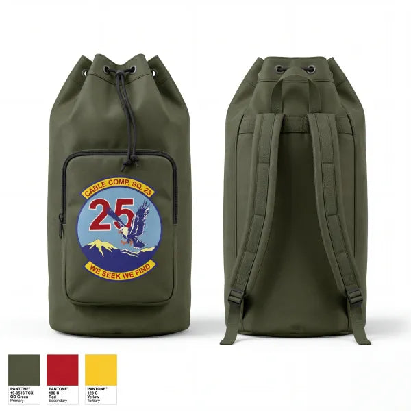 Gear Bag, Cable Composite Squadron, Air Force, Teamtime, Team time, sublimation, custom sports apparel, team uniforms, spirit wear, spiritwear, sports uniforms, custom shirts, team store, custom team store, fundraiser sports, apparel fundraiser