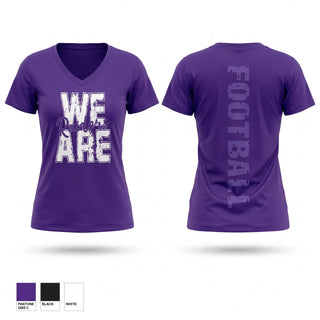 Womens Short Sleeve Vneck Shirt, CR Football, , Teamtime, Team time, sublimation, custom sports apparel, team uniforms, spirit wear, spiritwear, sports uniforms, custom shirts, team store, custom team store, fundraiser sports, apparel fundraiser