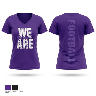 CR Football Women's Short Sleeve V-neck Shirt - 1