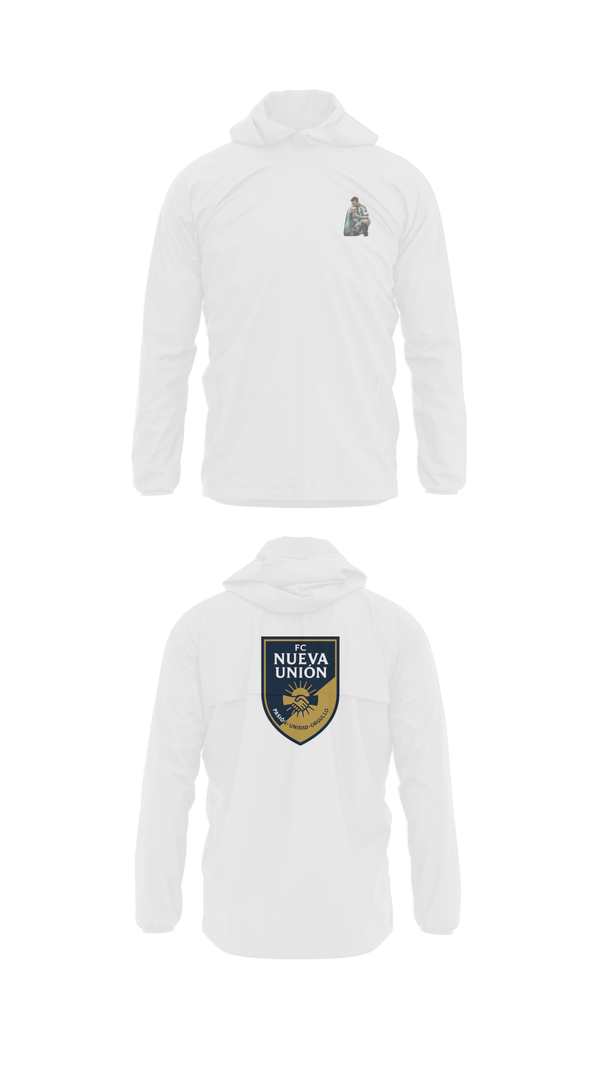 Windbreaker, FC Nueva Unión, Men's Soccer, Teamtime, Team time, sublimation, custom sports apparel, team uniforms, spirit wear, spiritwear, sports uniforms, custom shirts, team store, custom team store, fundraiser sports, apparel fundraiser