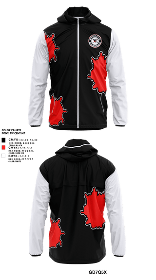Windbreaker, Michigan Mambas, Softball, Teamtime, Team time, sublimation, custom sports apparel, team uniforms, spirit wear, spiritwear, sports uniforms, custom shirts, team store, custom team store, fundraiser sports, apparel fundraiser