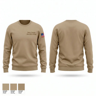 Crew Neck Sweatshirt, Dane County Sheriff’s Office, Police, Teamtime, Team time, sublimation, custom sports apparel, team uniforms, spirit wear, spiritwear, sports uniforms, custom shirts, team store, custom team store, fundraiser sports, apparel fundraiser