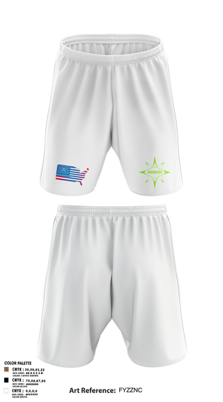 Athletic Shorts With Pockets, 16th Ordnance battalion, , Teamtime, Team time, sublimation, custom sports apparel, team uniforms, spirit wear, spiritwear, sports uniforms, custom shirts, team store, custom team store, fundraiser sports, apparel fundraiser