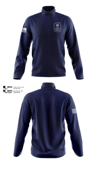 Fleece Jacket, Rockville City Police, Police, Teamtime, Team time, sublimation, custom sports apparel, team uniforms, spirit wear, spiritwear, sports uniforms, custom shirts, team store, custom team store, fundraiser sports, apparel fundraiser