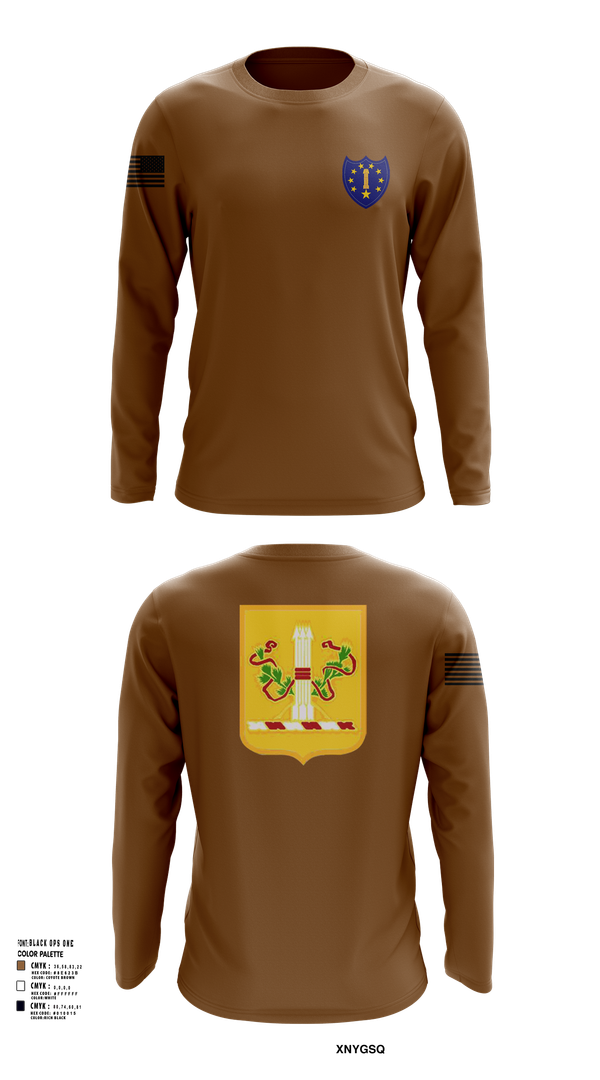 Long Sleeve Performance Shirt, 54th Troop Command, , Teamtime, Team time, sublimation, custom sports apparel, team uniforms, spirit wear, spiritwear, sports uniforms, custom shirts, team store, custom team store, fundraiser sports, apparel fundraiser