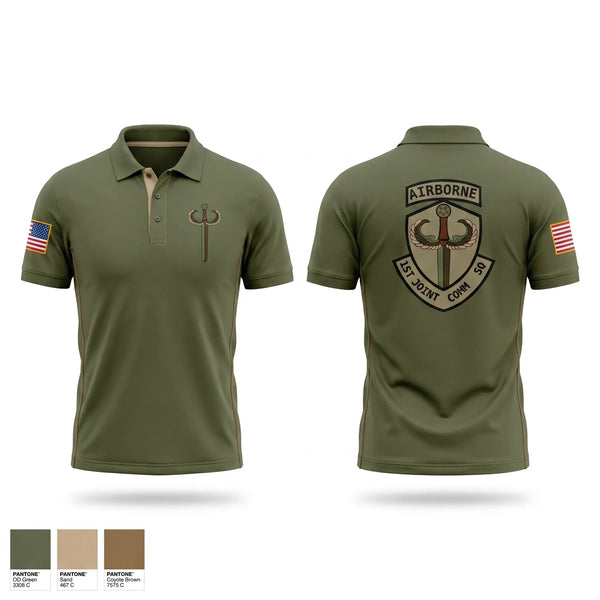 Short Sleeve Performance Polo, JCSE, Army, Teamtime, Team time, sublimation, custom sports apparel, team uniforms, spirit wear, spiritwear, sports uniforms, custom shirts, team store, custom team store, fundraiser sports, apparel fundraiser