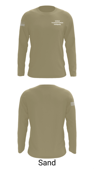 Long Sleeve Performance Shirt, 1241st Transportation Company, , Teamtime, Team time, sublimation, custom sports apparel, team uniforms, spirit wear, spiritwear, sports uniforms, custom shirts, team store, custom team store, fundraiser sports, apparel fundraiser
