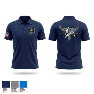 Short Sleeve Performance Polo, Lima Police Swat, Police, Teamtime, Team time, sublimation, custom sports apparel, team uniforms, spirit wear, spiritwear, sports uniforms, custom shirts, team store, custom team store, fundraiser sports, apparel fundraiser