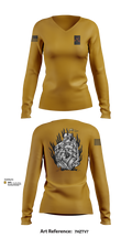 Border patrol 16700191 Women's Long Sleeve V-neck Shirt - 102