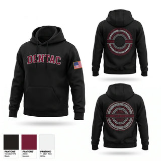 Hoodie, Dentac, Army, Teamtime, Team time, sublimation, custom sports apparel, team uniforms, spirit wear, spiritwear, sports uniforms, custom shirts, team store, custom team store, fundraiser sports, apparel fundraiser