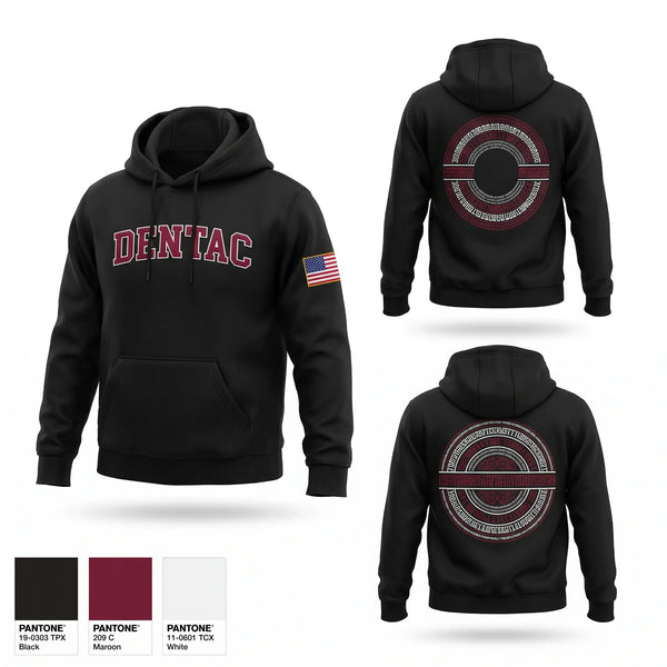 Hoodie, Dentac, Army, Teamtime, Team time, sublimation, custom sports apparel, team uniforms, spirit wear, spiritwear, sports uniforms, custom shirts, team store, custom team store, fundraiser sports, apparel fundraiser