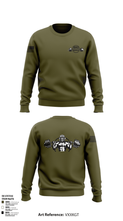 Greenwich Fire Department 44525559 Crew Neck Sweatshirt - 1