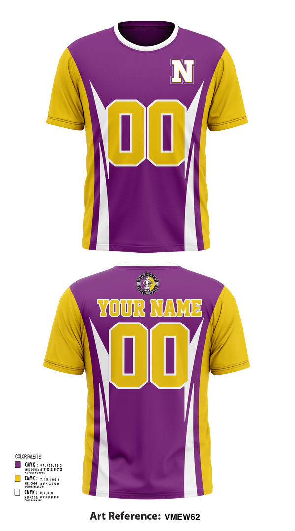 Short Sleeve Performance Shirt, Norwalk Girls Flag Football, Football, Teamtime, Team time, sublimation, custom sports apparel, team uniforms, spirit wear, spiritwear, sports uniforms, custom shirts, team store, custom team store, fundraiser sports, apparel fundraiser
