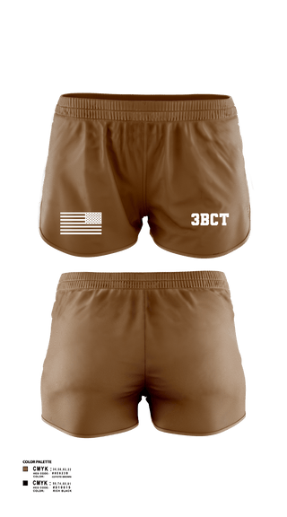 Women's Shorts, S2 HHC 3BCT, Army, Teamtime, Team time, sublimation, custom sports apparel, team uniforms, spirit wear, spiritwear, sports uniforms, custom shirts, team store, custom team store, fundraiser sports, apparel fundraiser
