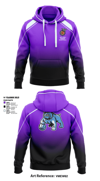 Hoodie, wild dogs, Women's Basketball, Teamtime, Team time, sublimation, custom sports apparel, team uniforms, spirit wear, spiritwear, sports uniforms, custom shirts, team store, custom team store, fundraiser sports, apparel fundraiser