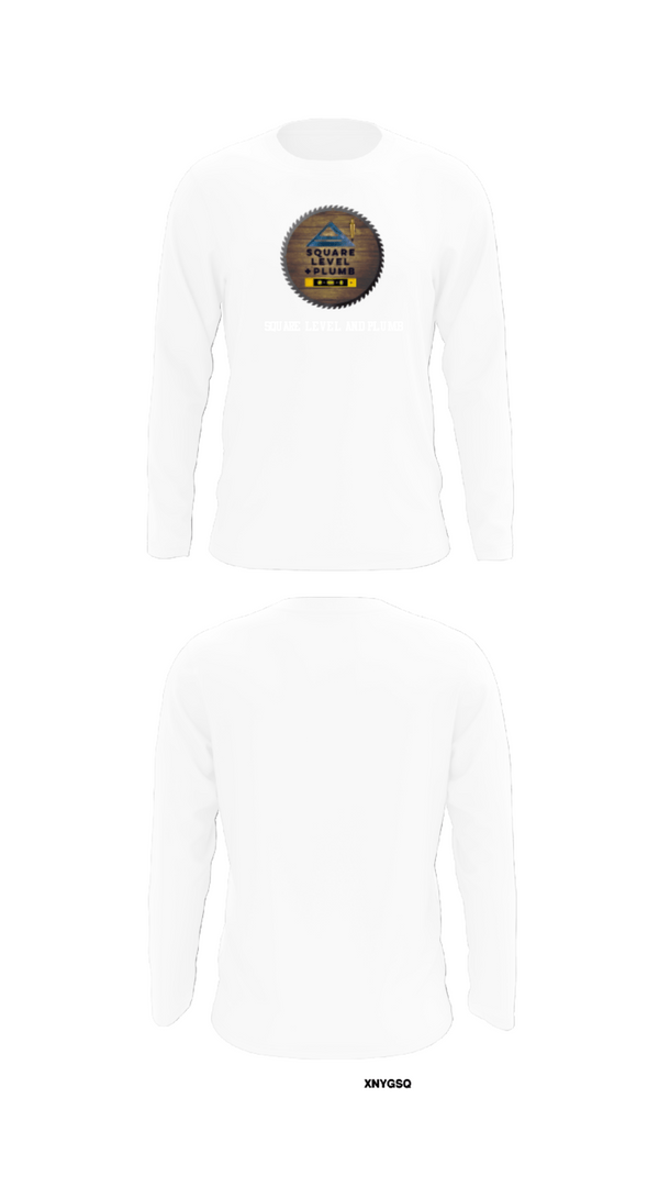 Long Sleeve Performance Shirt, Square Level and Plumb, , Teamtime, Team time, sublimation, custom sports apparel, team uniforms, spirit wear, spiritwear, sports uniforms, custom shirts, team store, custom team store, fundraiser sports, apparel fundraiser