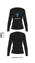 HHC, 311th (T)SC 14853900 Women's Long Sleeve V-neck Shirt - 22