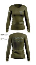 Dunnigan Fire Dept 20290423 Women's Long Sleeve V-neck Shirt - 4
