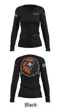 Thunderhawks 38651348 Women's Long Sleeve V-neck Shirt - 35