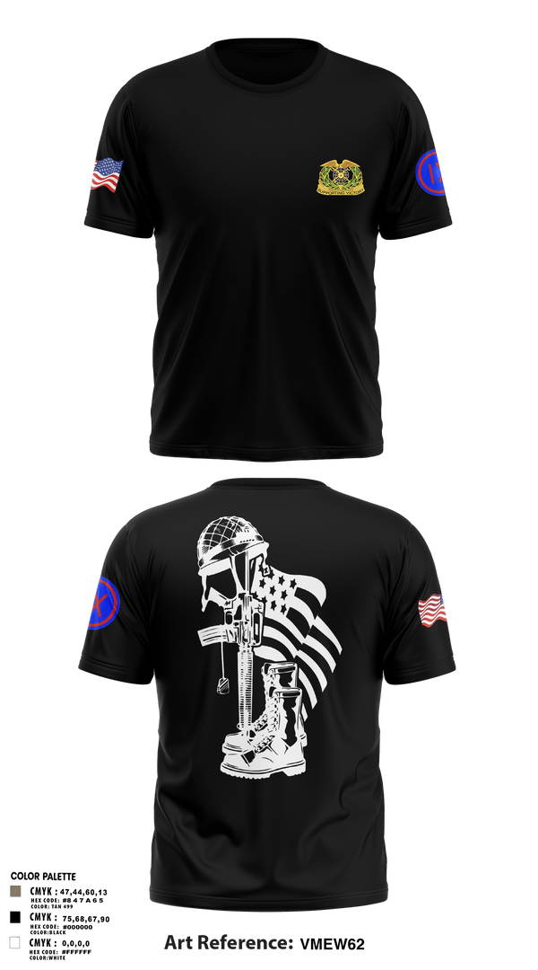 Short Sleeve Performance Shirt, 962D QUARTERMASTER COMPANY (MORTUARY AFFAIRS), Army, Teamtime, Team time, sublimation, custom sports apparel, team uniforms, spirit wear, spiritwear, sports uniforms, custom shirts, team store, custom team store, fundraiser sports, apparel fundraiser