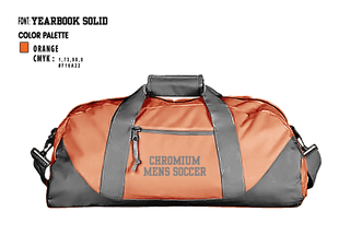 Duffle Bag, Chromium, Men's Soccer, Teamtime, Team time, sublimation, custom sports apparel, team uniforms, spirit wear, spiritwear, sports uniforms, custom shirts, team store, custom team store, fundraiser sports, apparel fundraiser