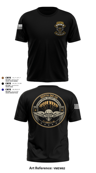 Short Sleeve Performance Shirt, 824th QM CO (CADC-A), Army, Teamtime, Team time, sublimation, custom sports apparel, team uniforms, spirit wear, spiritwear, sports uniforms, custom shirts, team store, custom team store, fundraiser sports, apparel fundraiser