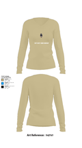 56th SOF CBRN Company 73617343 Women's Long Sleeve V-neck Shirt - 82