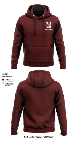 Hoodie, Uvalde Coyotes, Wrestling, Teamtime, Team time, sublimation, custom sports apparel, team uniforms, spirit wear, spiritwear, sports uniforms, custom shirts, team store, custom team store, fundraiser sports, apparel fundraiser