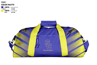 Duffle Bag, Scott City R-1 High School Volleyball, Women's Volleyball, Teamtime, Team time, sublimation, custom sports apparel, team uniforms, spirit wear, spiritwear, sports uniforms, custom shirts, team store, custom team store, fundraiser sports, apparel fundraiser