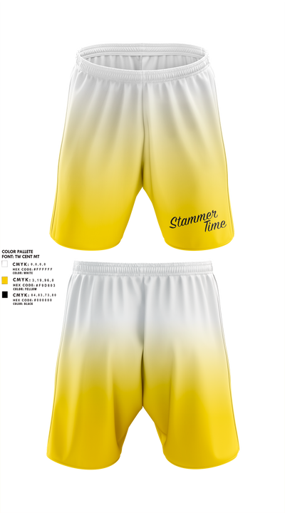 Stammer Time 73682969 Athletic Shorts With Pockets - 2