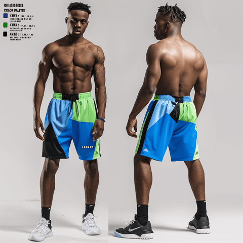 Athletic Shorts With Pockets, Legacy, Men's Basketball, Teamtime, Team time, sublimation, custom sports apparel, team uniforms, spirit wear, spiritwear, sports uniforms, custom shirts, team store, custom team store, fundraiser sports, apparel fundraiser