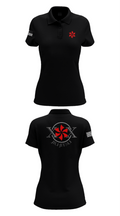 10-10 Jiu Jitsu 45151237 Women's Short Sleeve Performance Polo  - 36