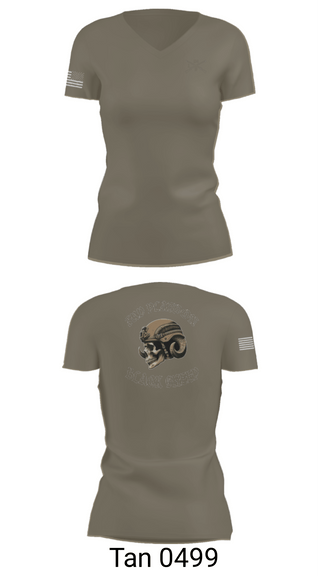 Women's Short Sleeve Vneck Shirt, Delta company 114, Army, Teamtime, Team time, sublimation, custom sports apparel, team uniforms, spirit wear, spiritwear, sports uniforms, custom shirts, team store, custom team store, fundraiser sports, apparel fundraiser