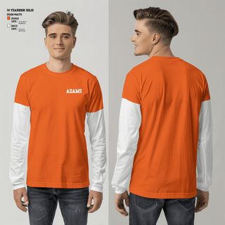 Long Sleeve Performance Shirt, Adams, Football, Teamtime, Team time, sublimation, custom sports apparel, team uniforms, spirit wear, spiritwear, sports uniforms, custom shirts, team store, custom team store, fundraiser sports, apparel fundraiser