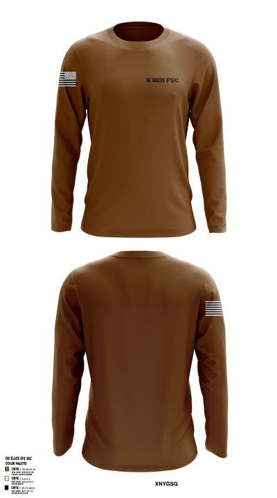 6 BEB FSC 19506054 Long Sleeve Performance Shirt - 1